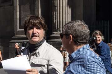 Concentración en la capital grancanaria por la 